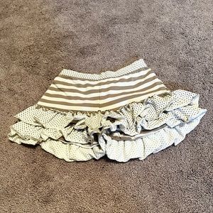 Mustard Pie Ruffled Shorts